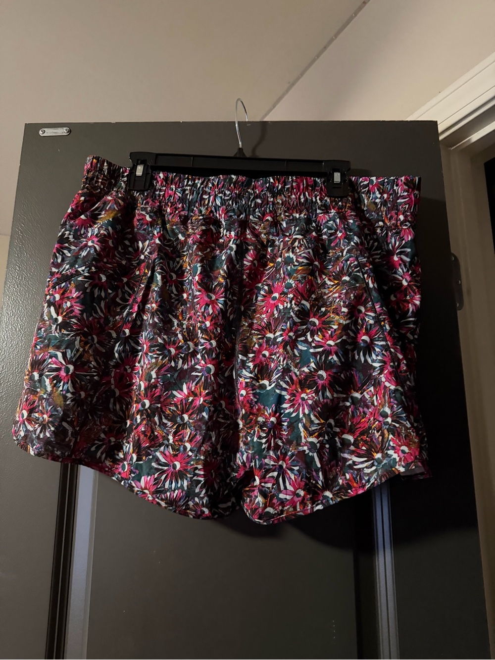 lululemon athletica Floral Athletic Shorts - Pink Multi - Picture 2 of 3